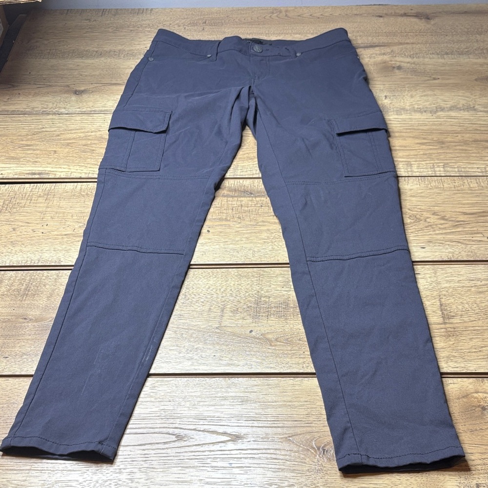 Prana Women's Skinny Cargo Pants in Dark Navy